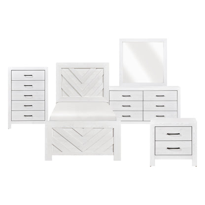 1534NPWHT-1*9 5pc Set (TB+NS+DR+MR+CH) - 1534NPWHT-1*9