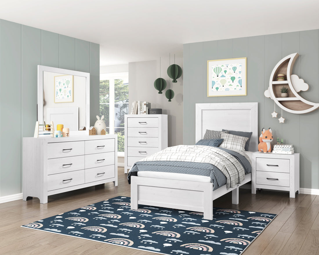 Corbin White Panel Youth Bedroom Set from Homelegance - Luna Furniture