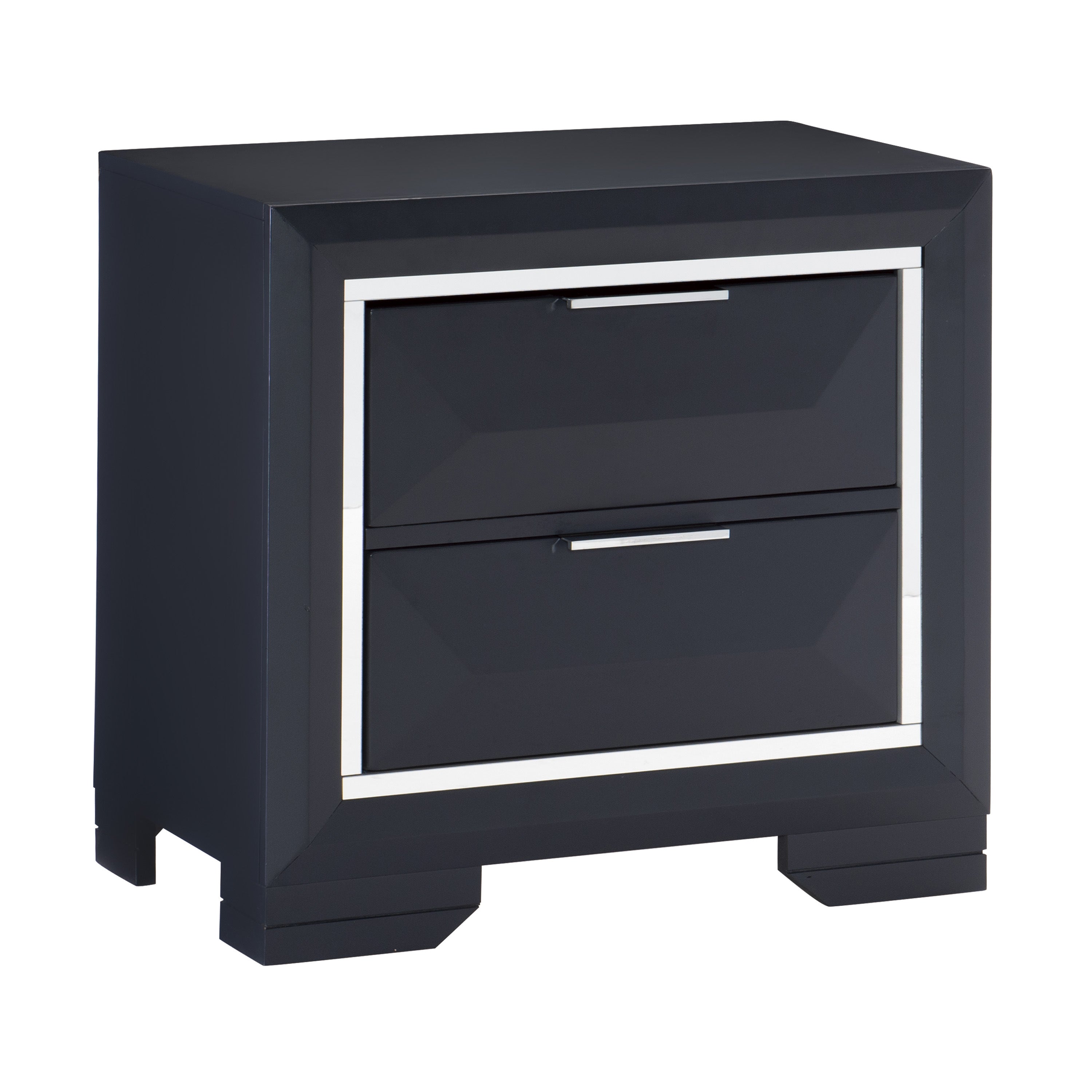 Rosemont Midnight Blue Storage Platform Bedroom Set from Homelegance - Luna Furniture