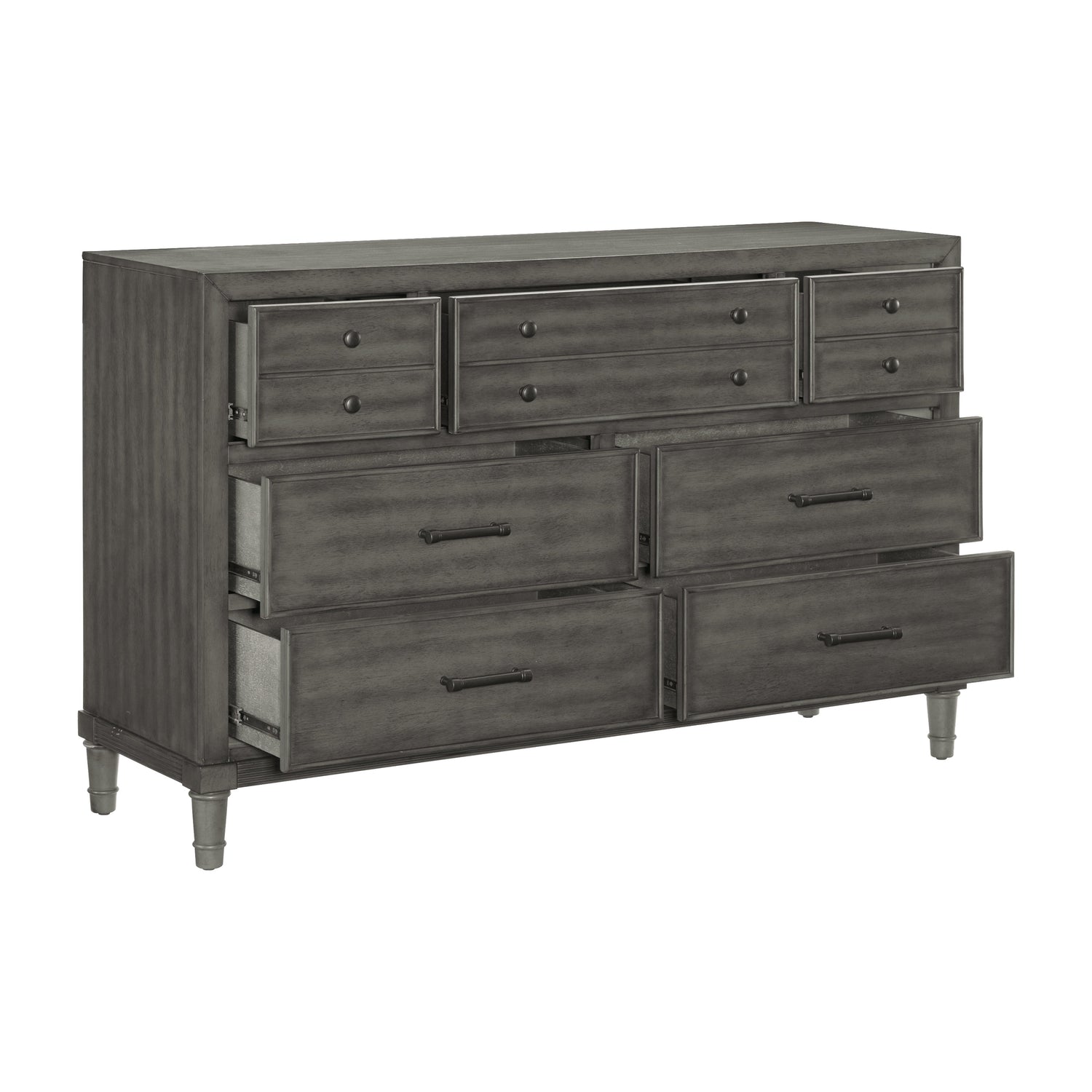 Wittenberry Gray Storage Platform Bedroom Set from Homelegance - Luna Furniture