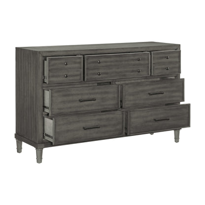 Wittenberry Gray Storage Platform Bedroom Set from Homelegance - Luna Furniture
