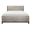 Zephyr Light Gray Queen Panel Bed from Homelegance - Luna Furniture