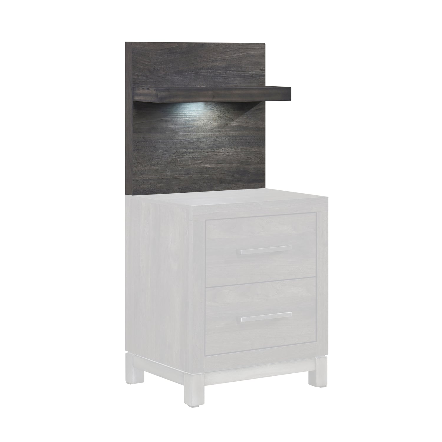 1577DG-4P Wall Panel for Night Stand, 1-Piece - 1577DG-4P