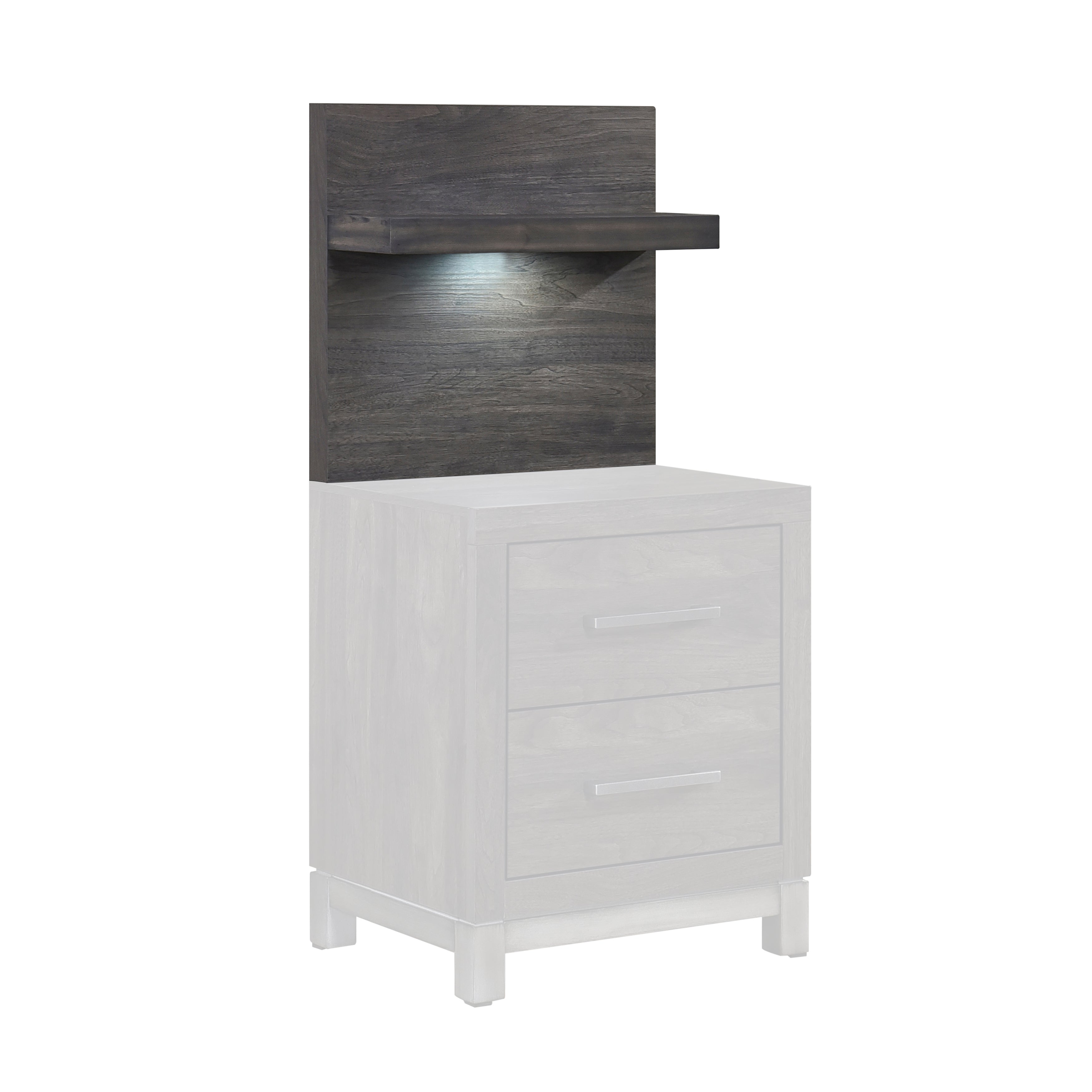 1577DG-4P Wall Panel for Night Stand, 1-Piece - 1577DG-4P