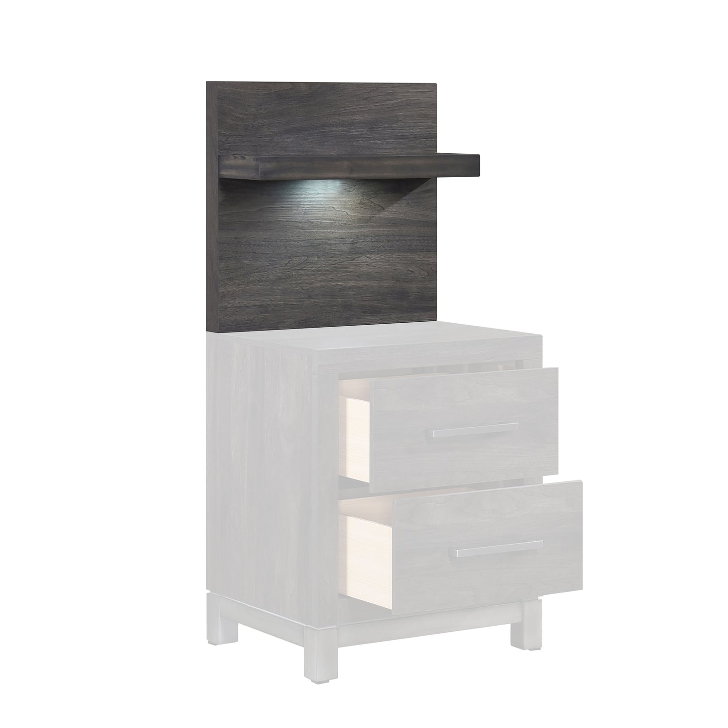 1577DG-4P Wall Panel for Night Stand, 1-Piece - 1577DG-4P