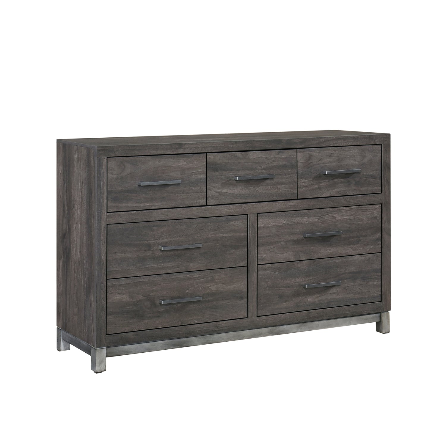 Zephyr Brownish Gray Panel Bedroom Set from Homelegance - Luna Furniture