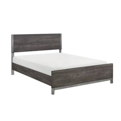 Zephyr Brownish Gray Panel Bedroom Set from Homelegance - Luna Furniture
