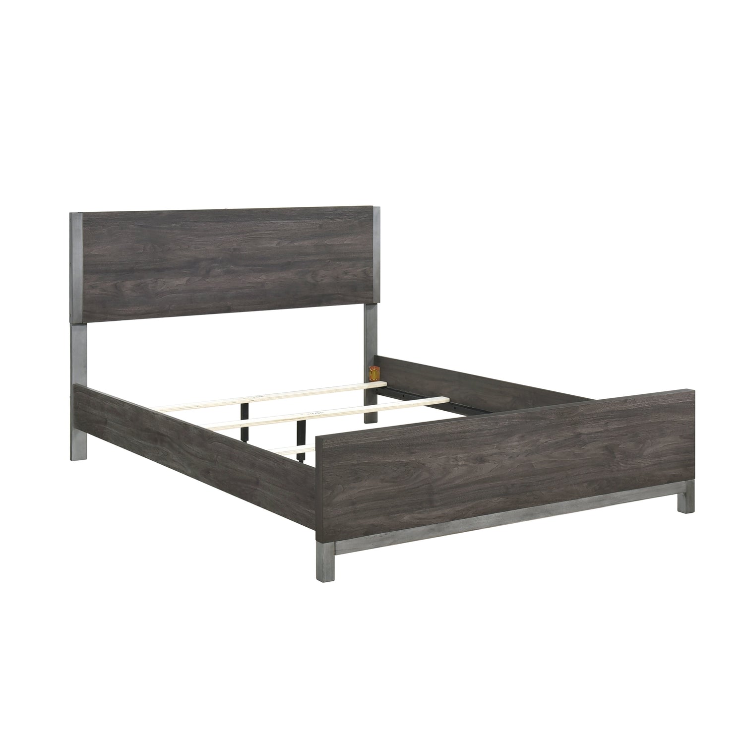 Zephyr Brownish Gray Panel Bedroom Set from Homelegance - Luna Furniture