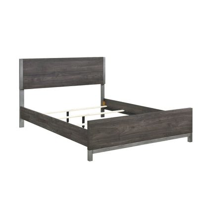 Zephyr Brownish Gray Panel Bedroom Set from Homelegance - Luna Furniture