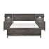 1577DGK-1EK*WB 5pc Set Eastern King Wall Bed (EK+2NS+2NS-P) - 1577DGK-1EK*WB