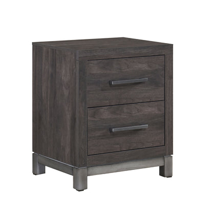 Zephyr Brownish Gray Panel Bedroom Set from Homelegance - Luna Furniture