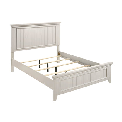 Donahue White Queen Panel Bed from Homelegance - Luna Furniture