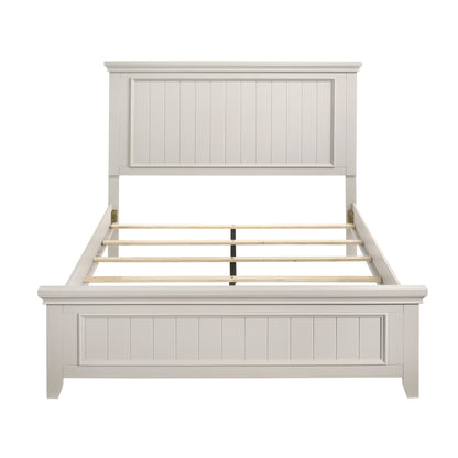 Donahue White King Panel Bed from Homelegance - Luna Furniture