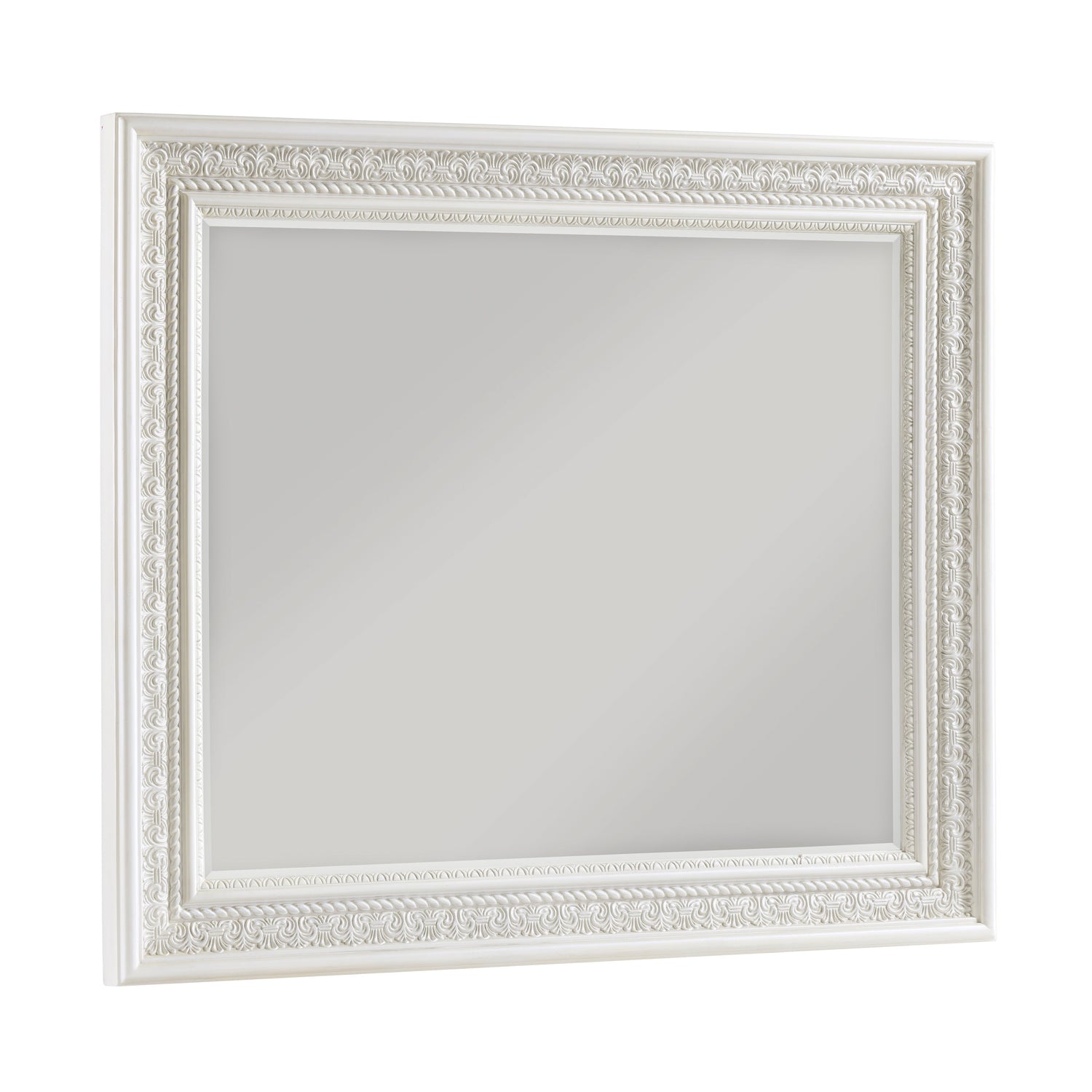 Theodora Pearl White Panel Bedroom Set from Homelegance - Luna Furniture