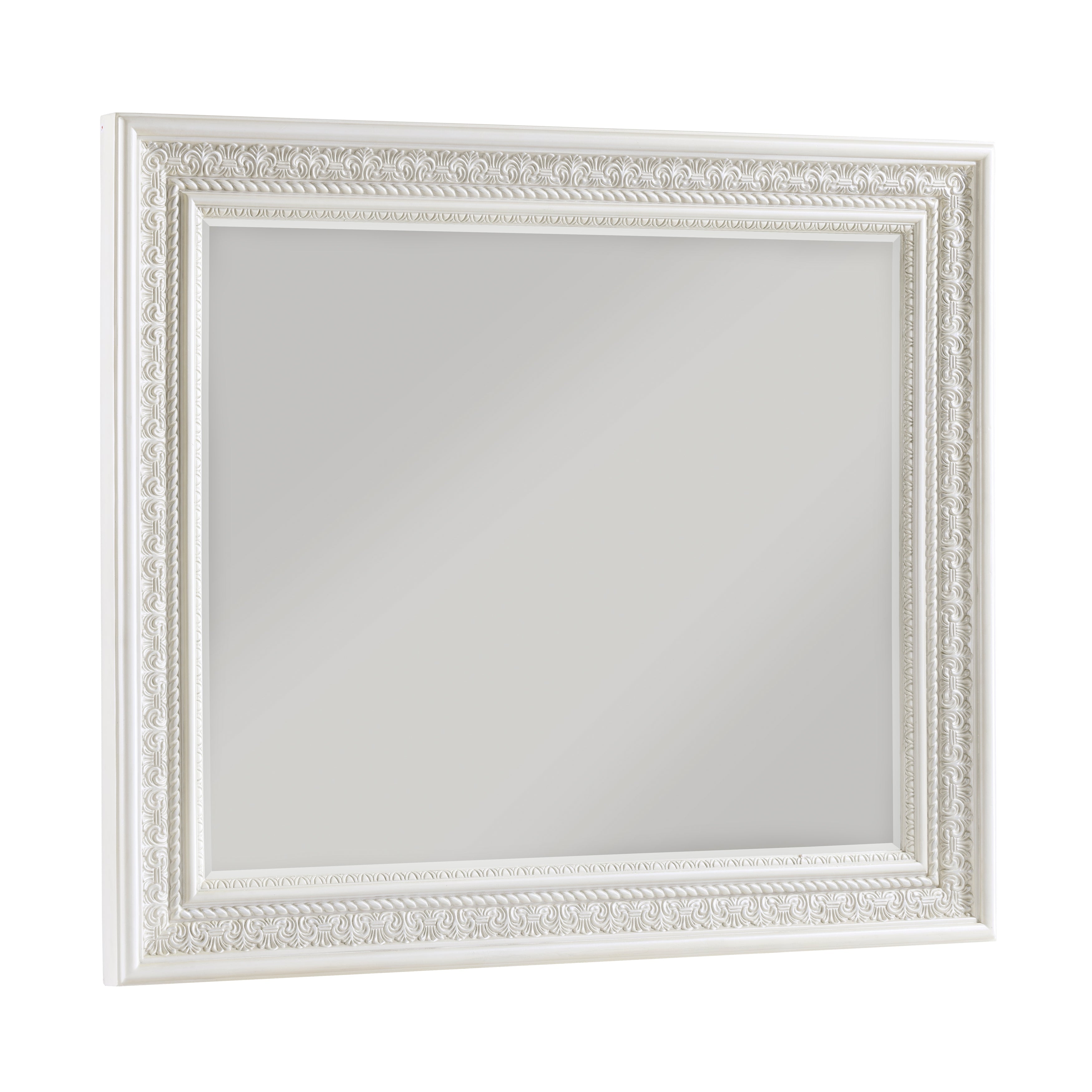 Theodora Pearl White Panel Bedroom Set from Homelegance - Luna Furniture
