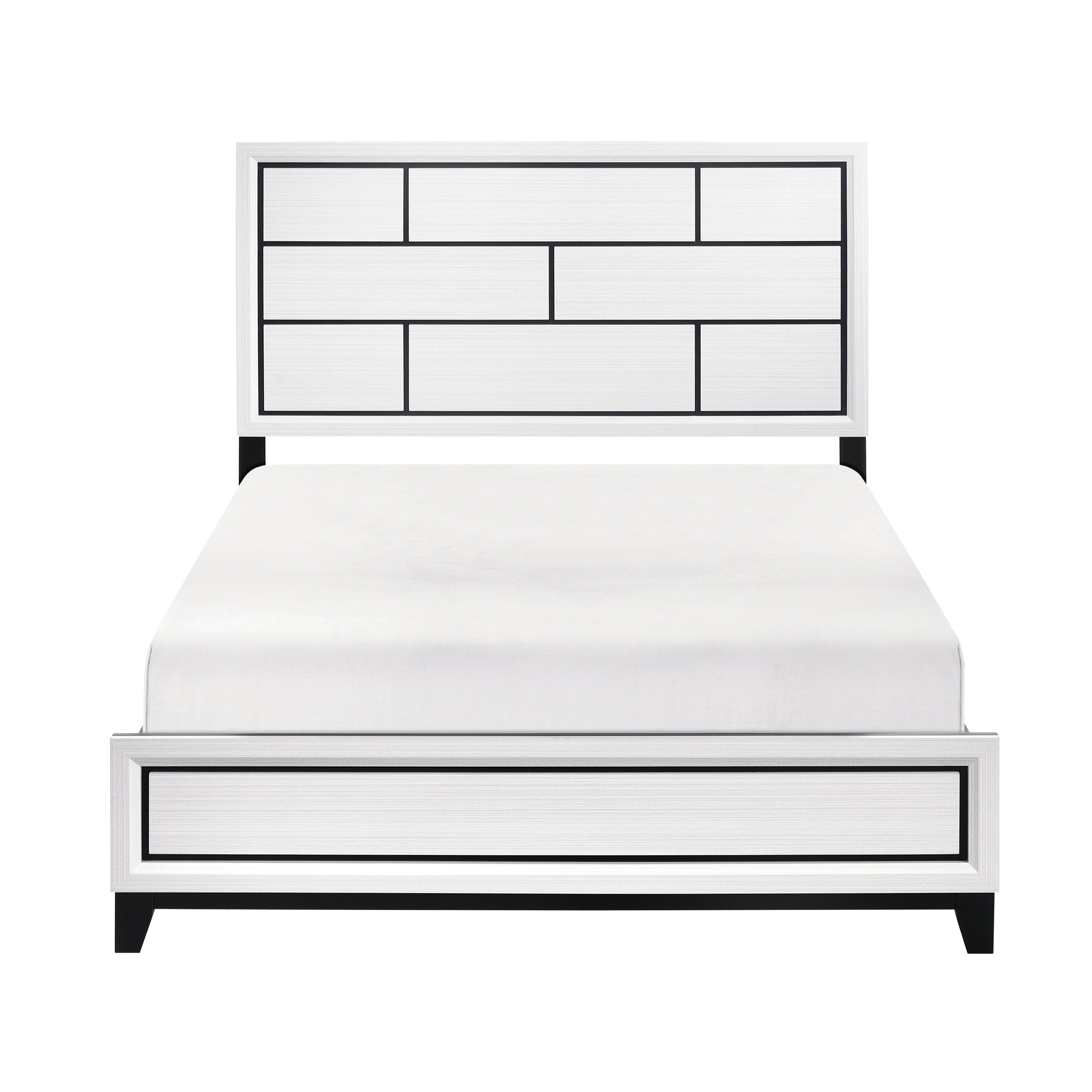 Davi White Panel Bedroom Set from Homelegance - Luna Furniture
