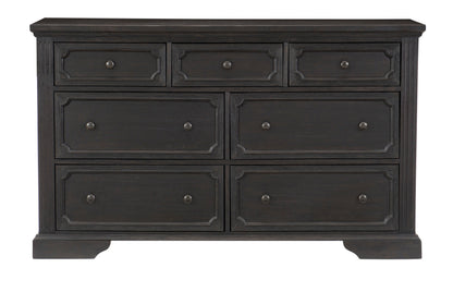 Bolingbrook Wire-Brushed Charcoal Storage Platform Bedroom Set from Homelegance - Luna Furniture