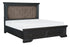 Bolingbrook Wire-Brushed Charcoal King Storage Platform Bed from Homelegance - Luna Furniture