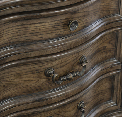 Heath Court Brown Oak Panel Bedroom Set from Homelegance - Luna Furniture