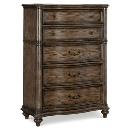 Heath Court Brown Oak Panel Bedroom Set from Homelegance - Luna Furniture