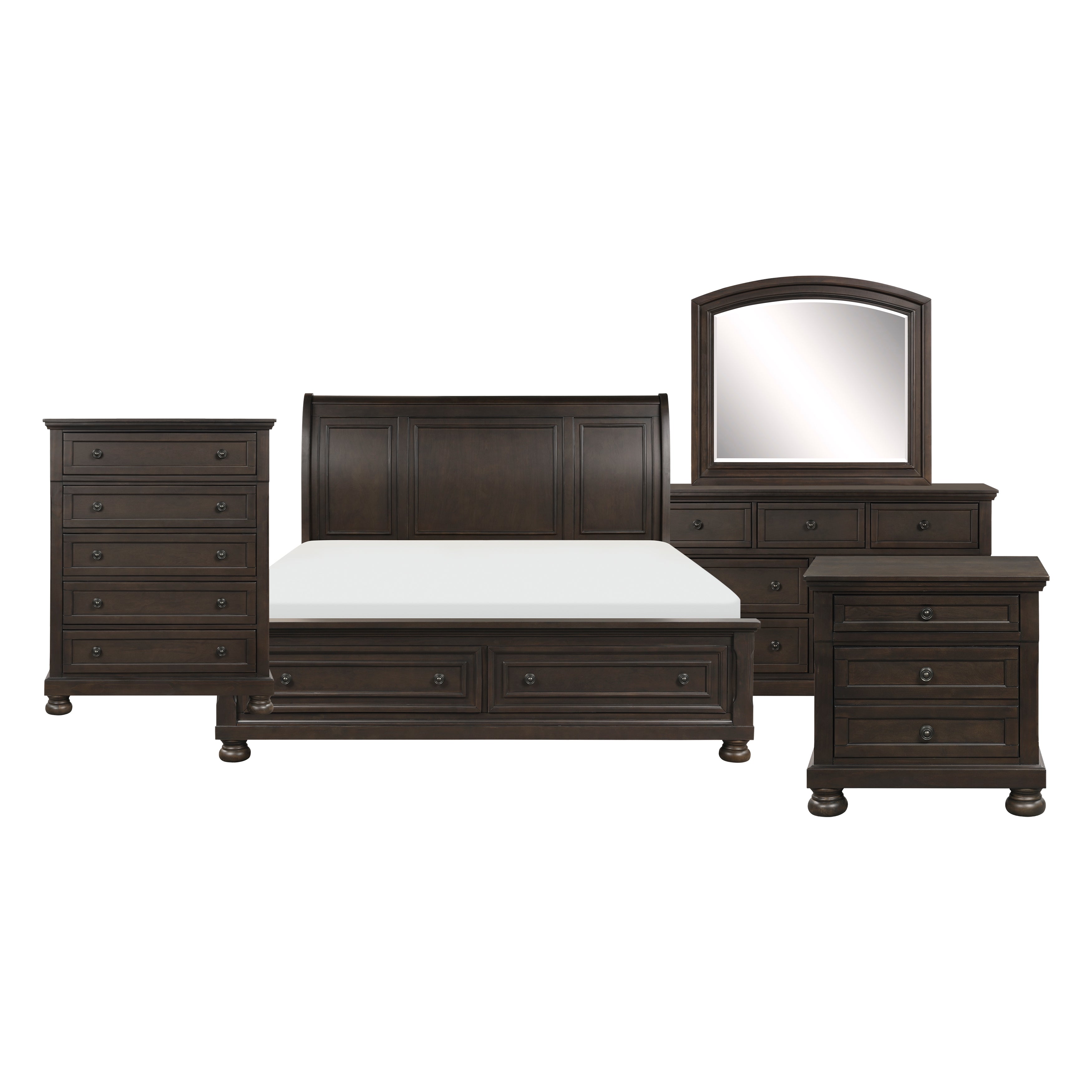 1718GY-1*9 5pc Set (QB+NS+DR+MR+CH) - 1718GY-1*9