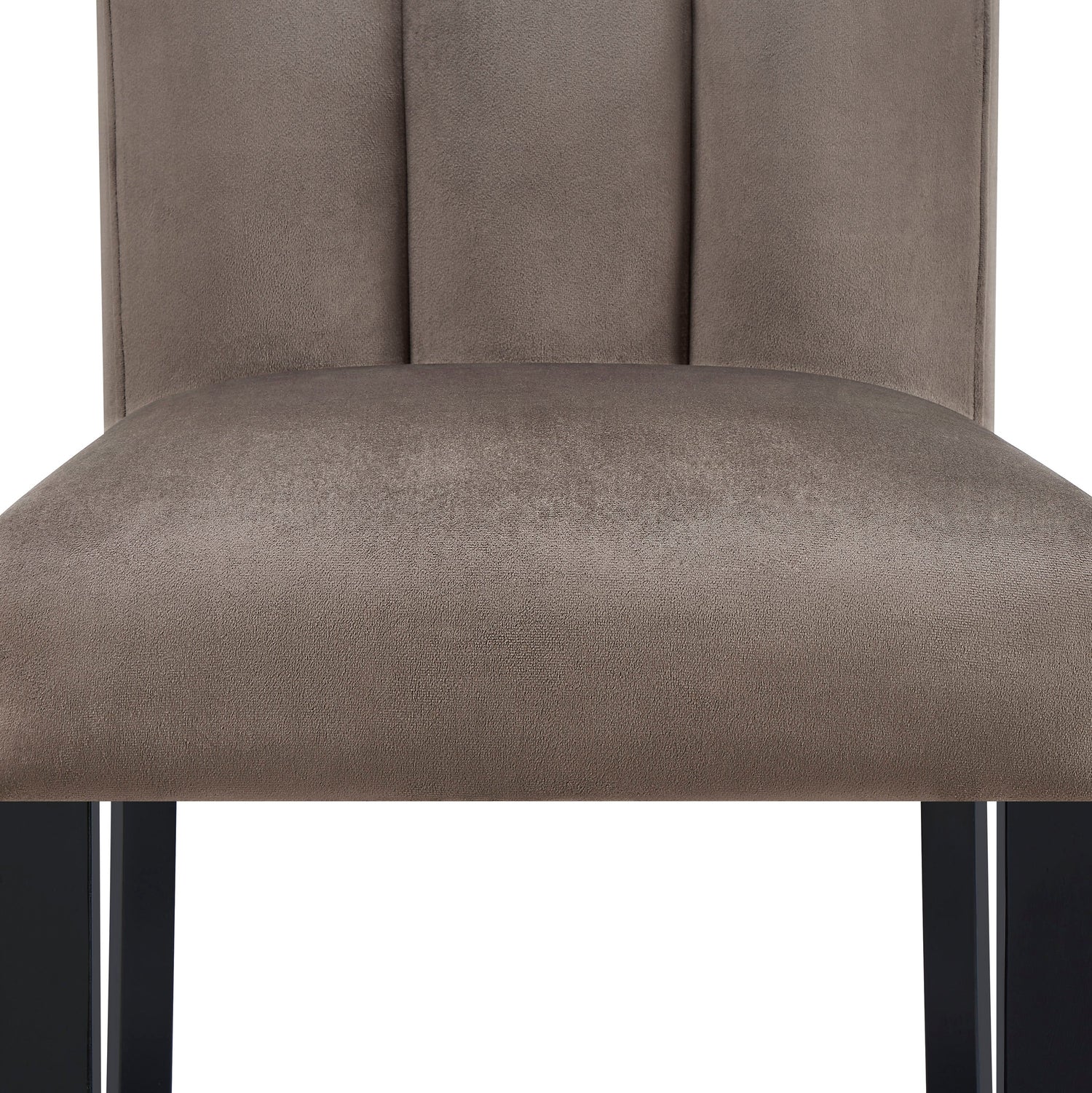 Vega Black/Brown Counter Height Chair, Set of 2 from Crown Mark - Luna Furniture