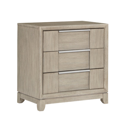 McKewen Light Gray Storage Platform Bedroom Set from Homelegance - Luna Furniture