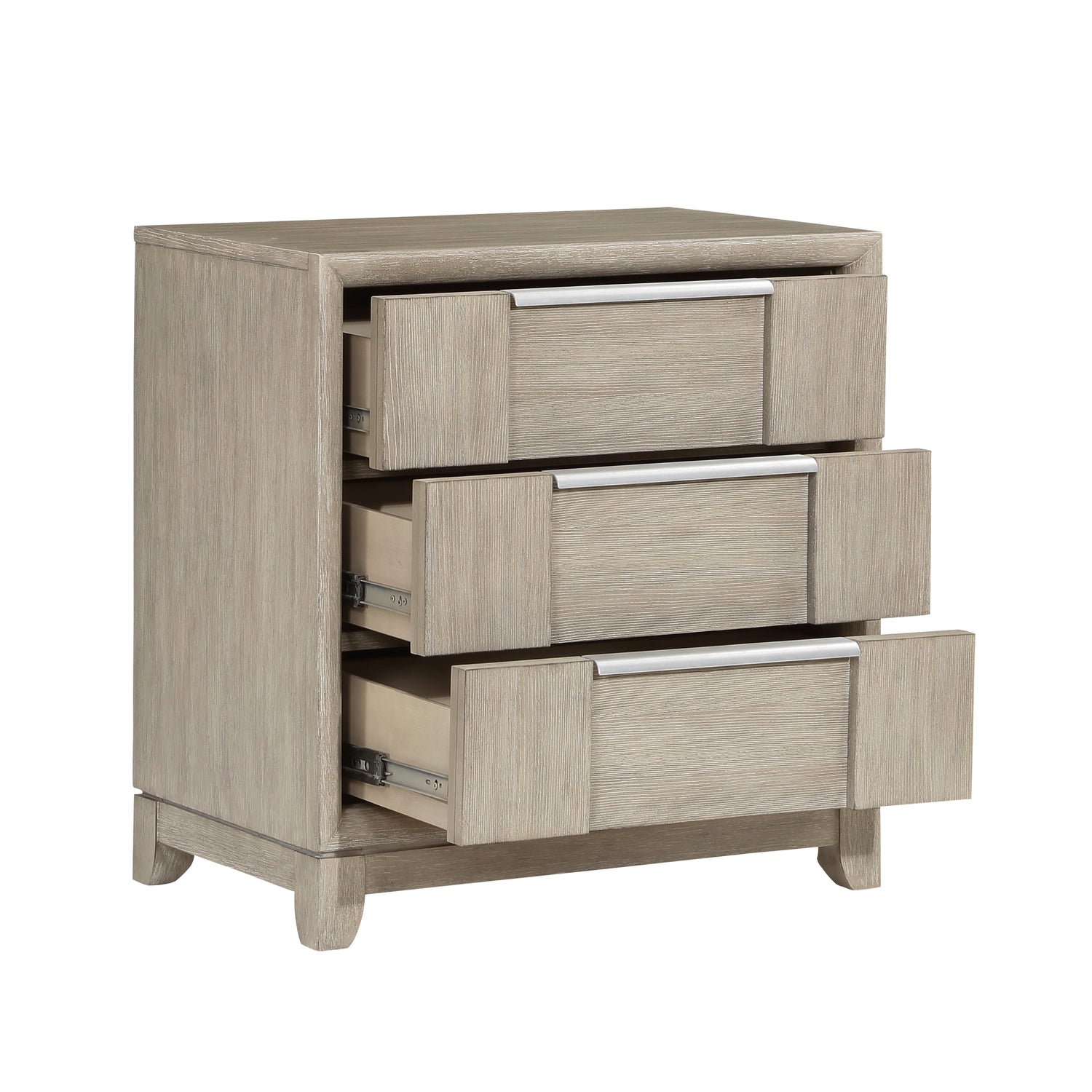 McKewen Light Gray Storage Platform Bedroom Set from Homelegance - Luna Furniture