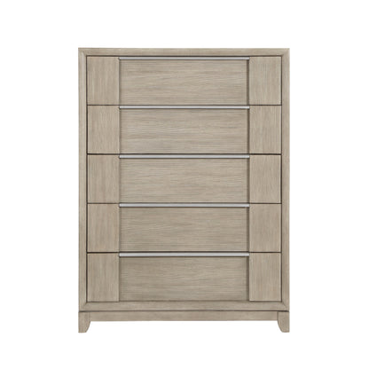 McKewen Light Gray Storage Platform Bedroom Set from Homelegance - Luna Furniture