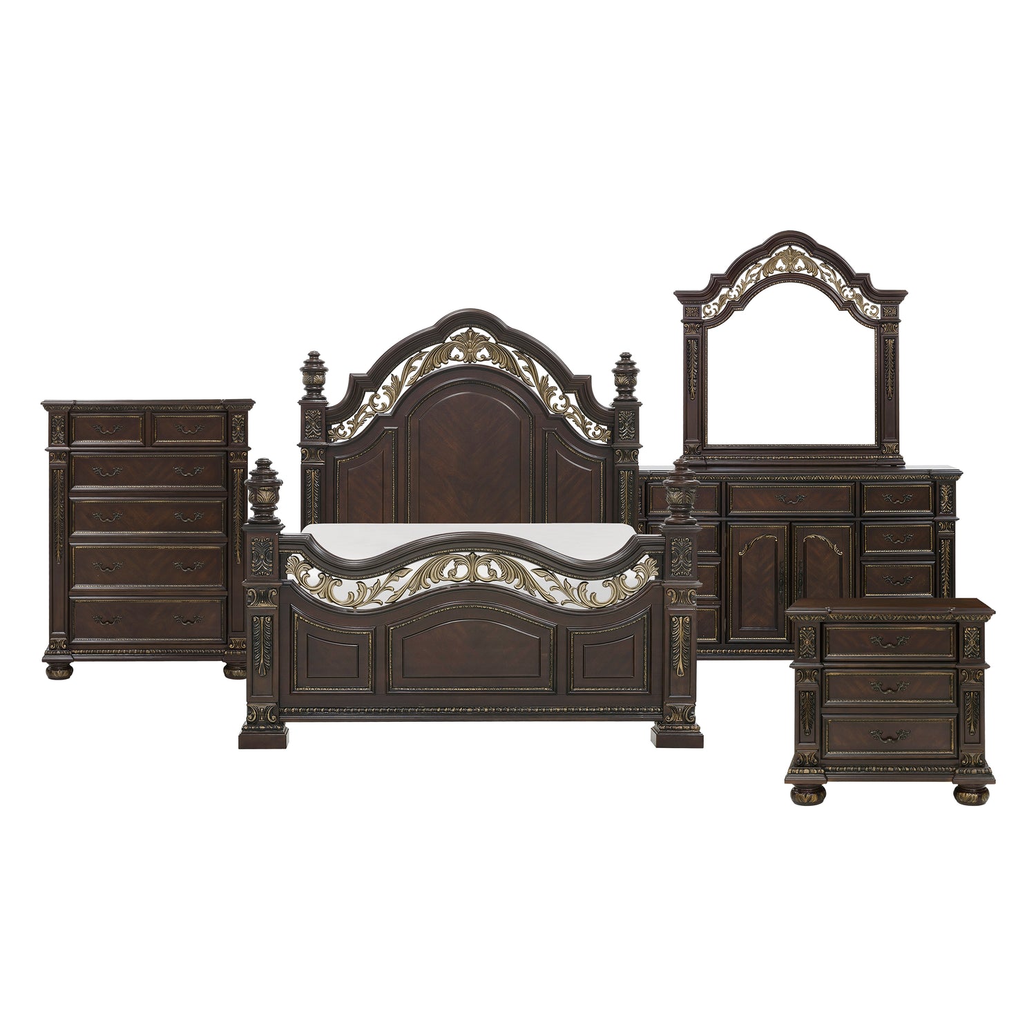 1824-1*9 5PC SET: 1QB,1NS,1DR,1MR,1CH - 1824-1*9