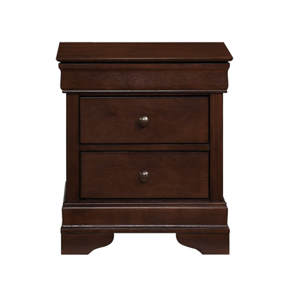 Abbeville Cherry Sleigh Youth Bedroom Set from Homelegance - Luna Furniture