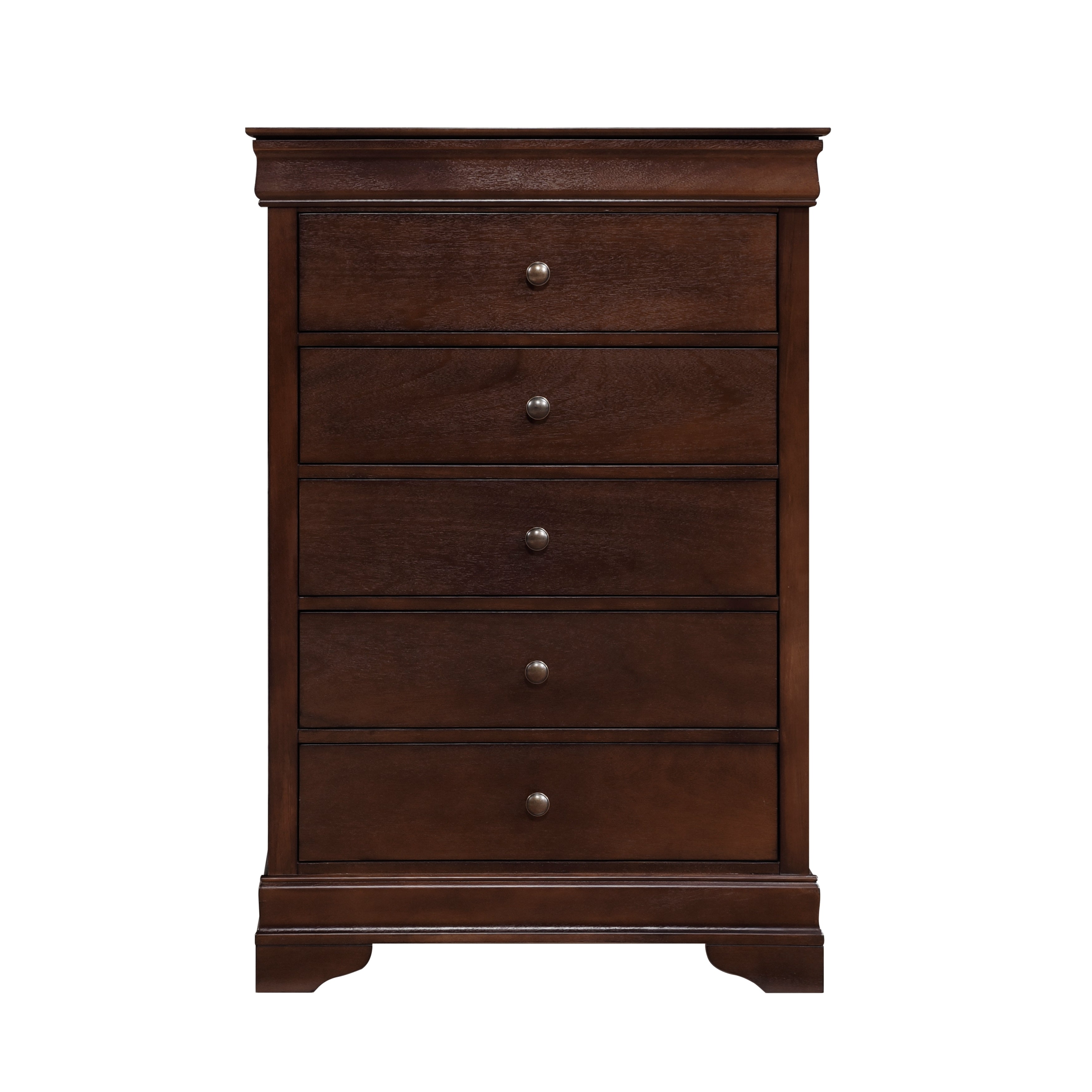 Abbeville Cherry Sleigh Youth Bedroom Set from Homelegance - Luna Furniture