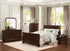 Abbeville Cherry Sleigh Bedroom Set from Homelegance - Luna Furniture