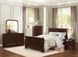 Abbeville Cherry Sleigh Bedroom Set from Homelegance - Luna Furniture