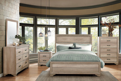 Lonan Natural Panel Bedroom Set from Homelegance - Luna Furniture