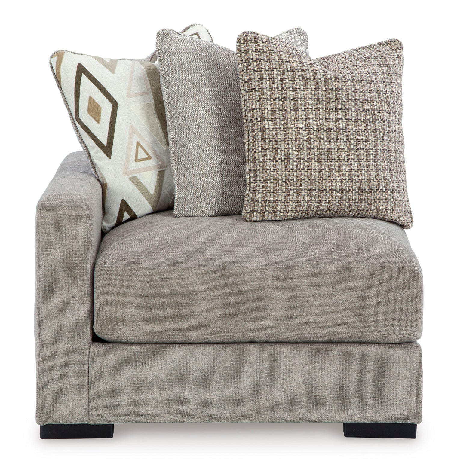 Aslan Court Pebble 2-Piece Loveseat Sectional from Ashley - Luna Furniture