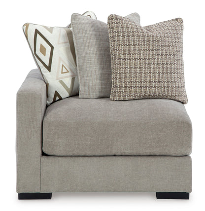 Aslan Court Pebble 2-Piece Loveseat Sectional from Ashley - Luna Furniture