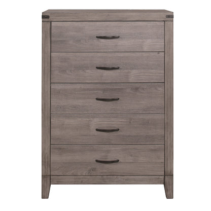 Woodrow Brownish Gray Panel Youth Bedroom Set from Homelegance - Luna Furniture