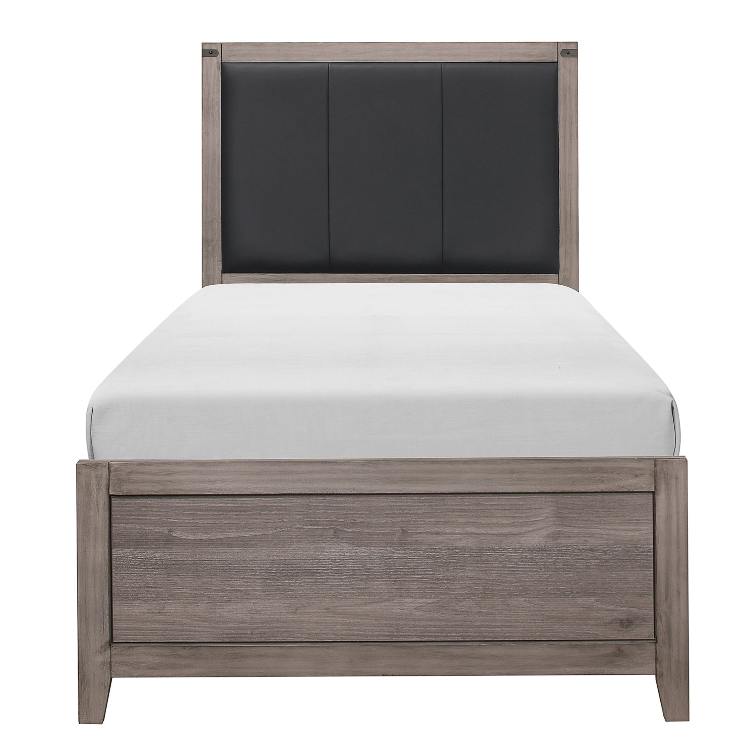 Woodrow Brownish Gray Panel Youth Bedroom Set from Homelegance - Luna Furniture