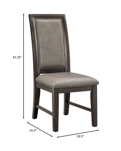 Jeffries Brown Round Dining Set from Crown Mark - Luna Furniture