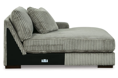 Lindyn Fog 3-Piece Sectional and Chair -  Ashley - Luna Furniture