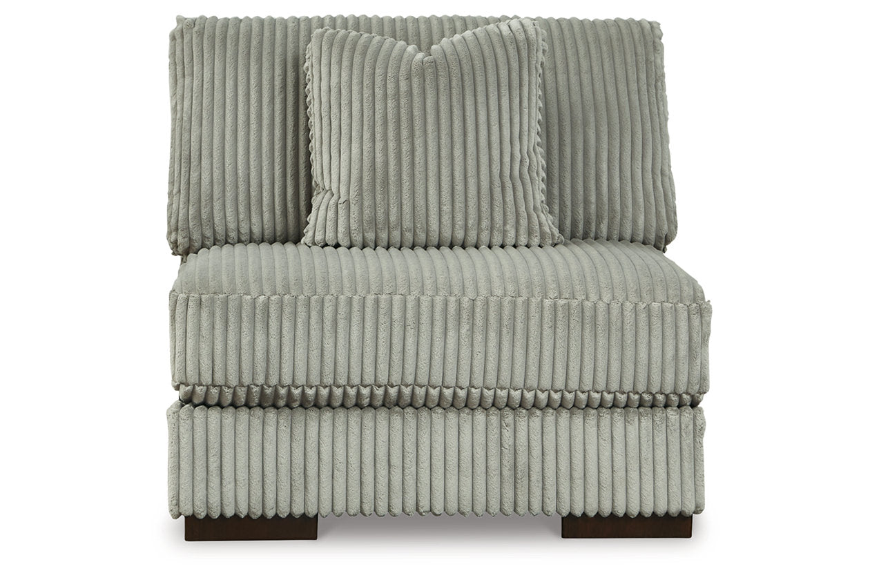 Lindyn Fog 3-Piece Sectional and Chair -  Ashley - Luna Furniture