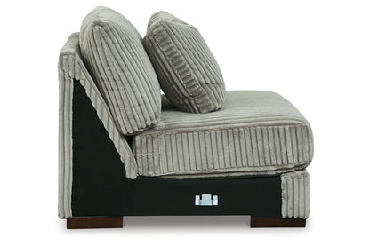 Lindyn Fog 3-Piece Sectional and Chair -  Ashley - Luna Furniture
