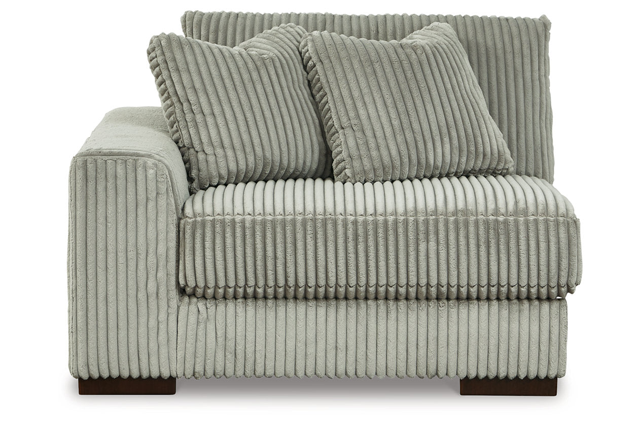 Lindyn Fog 3-Piece Sectional and Chair -  Ashley - Luna Furniture