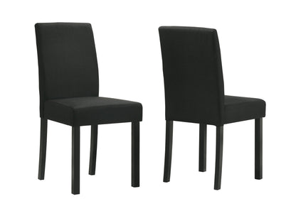 Resia Black/White Dining Set from Crown Mark - Luna Furniture