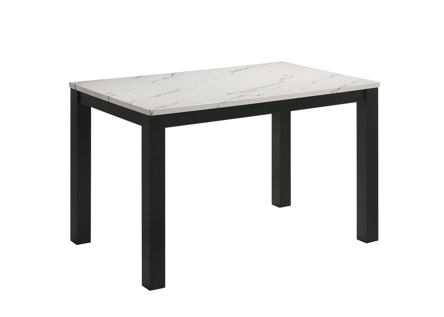 Resia Black/White Dining Set from Crown Mark - Luna Furniture