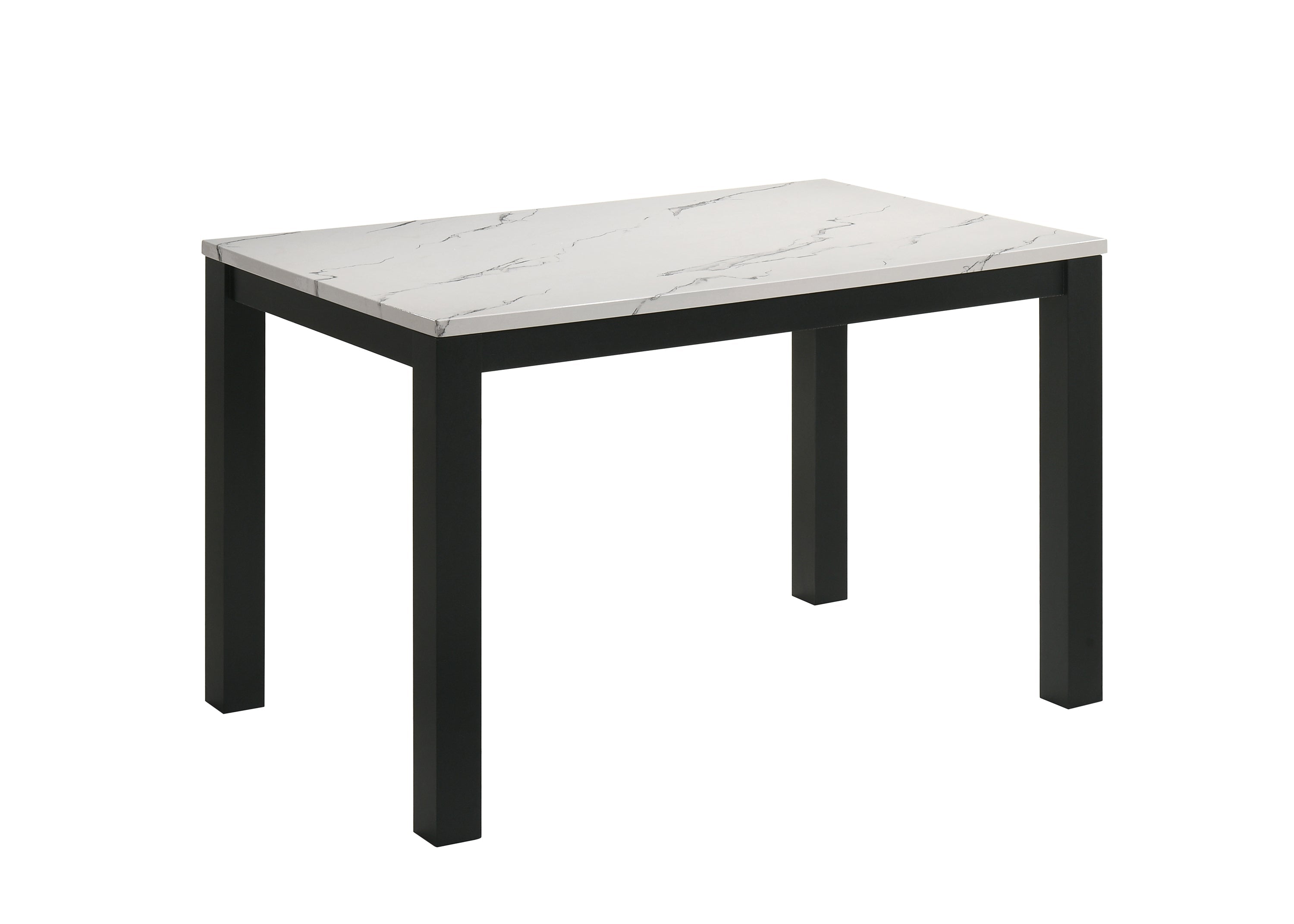 Resia Black/White Dining Set from Crown Mark - Luna Furniture