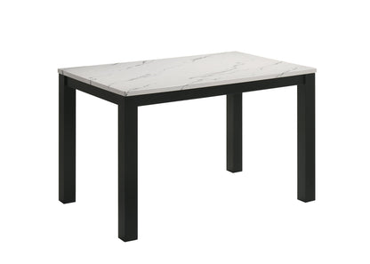 Resia Black/White Dining Set from Crown Mark - Luna Furniture