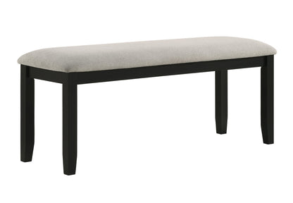 Folio Black/Neutral Dining Set from Crown Mark - Luna Furniture