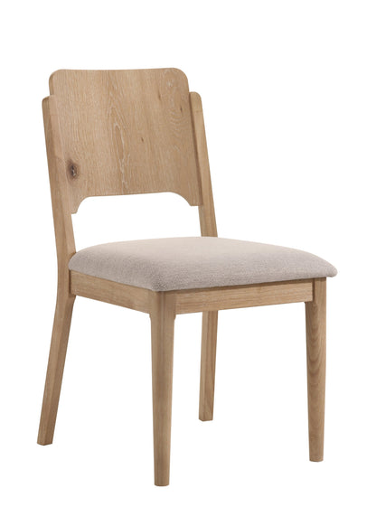 Arden Warm Wood/Beige Dining Set from Crown Mark - Luna Furniture